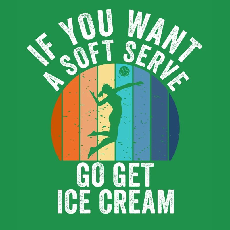 Wenn Sie ein Softeis wollen, holen Sie sich Eis