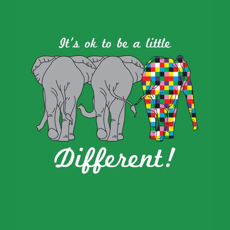 Autism Being Different Is Okay Elephants