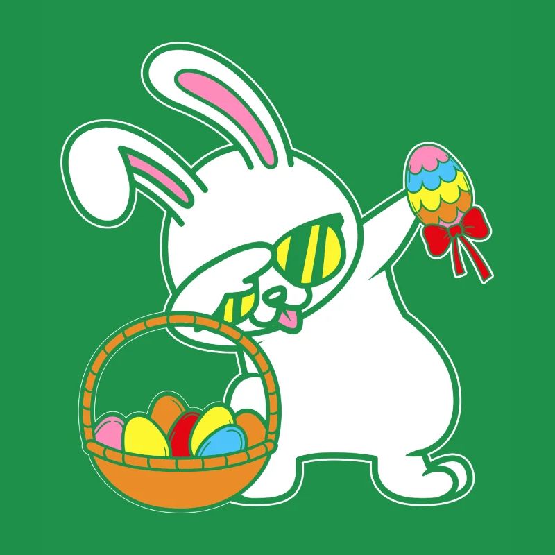 Dabbing Easter Bunny Easter Bunny Rabbit Rabbit Gift