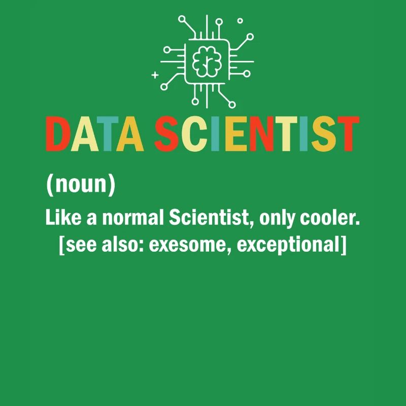 Data Scientist Lustige Definition Tabellenkalkulation Daten