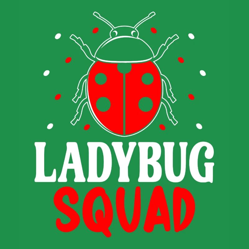 Ladybug Squad Funny Entomology Bugs Ladybug