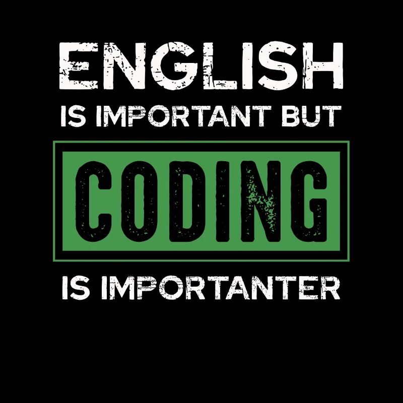 Englisch Ist Wichtig Aber Programmieren Ist