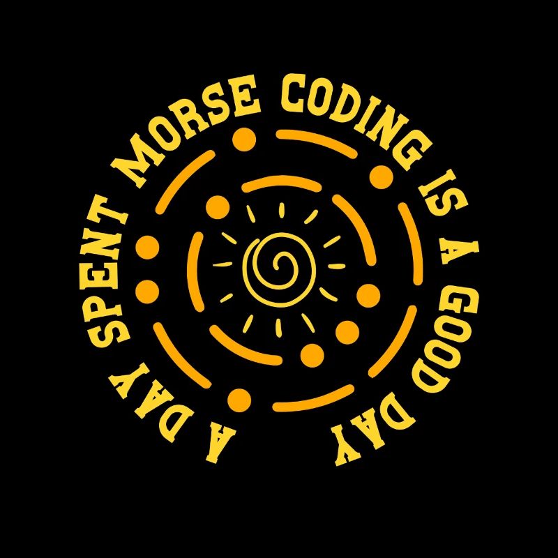 Morsecode Code Morse Une journée passée à coder Morse