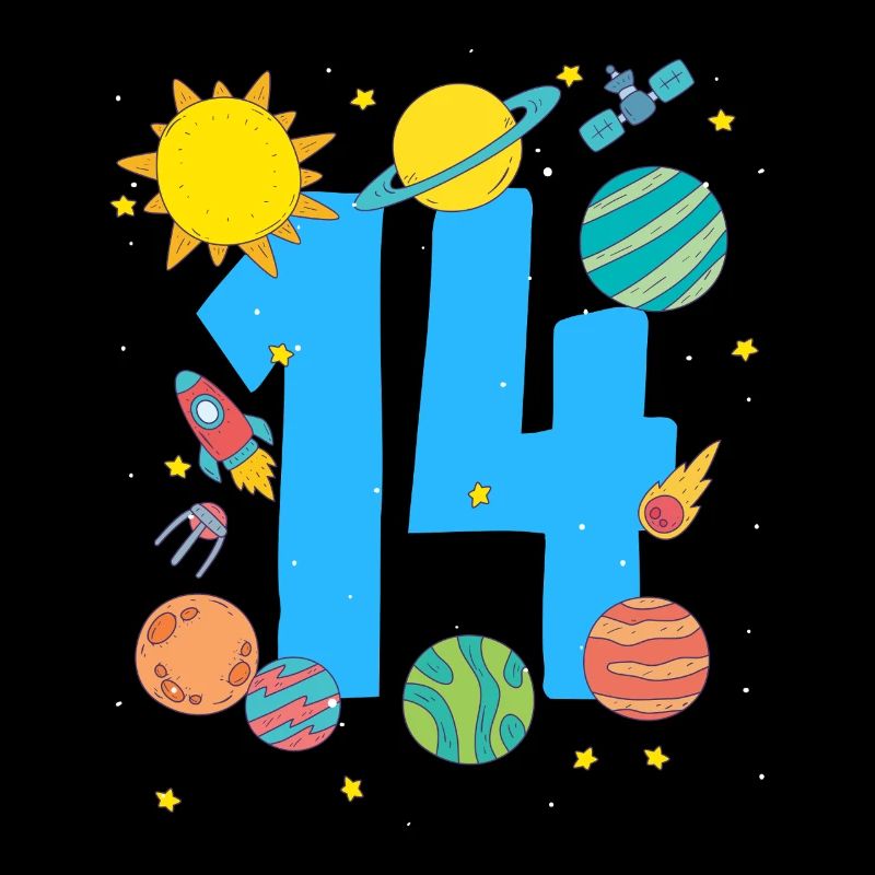 Galactic Birthday Experience with Number 14