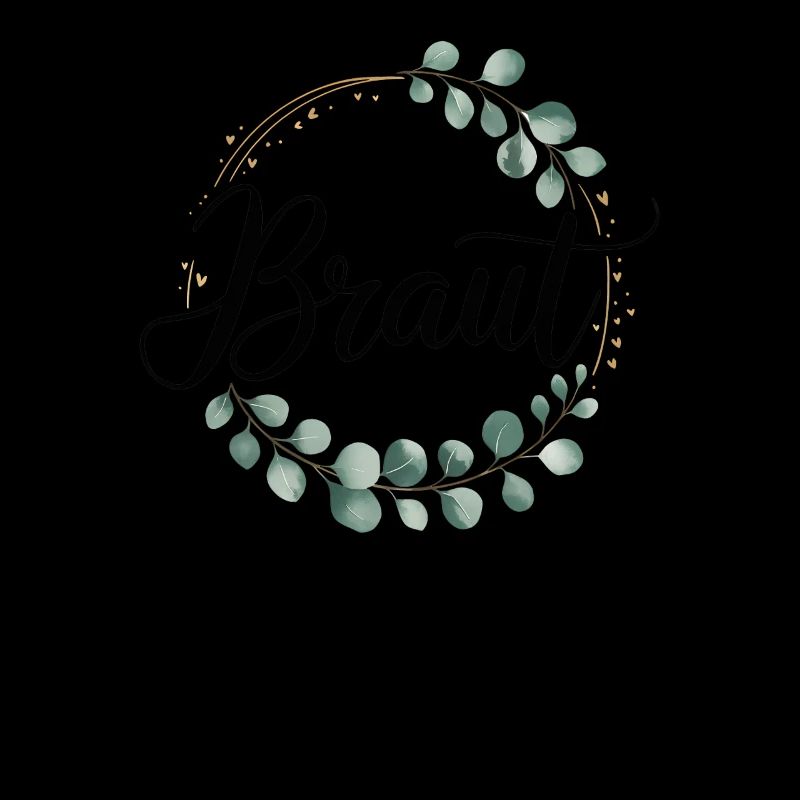 Couronne de fleurs de mariée Eucalyptus Enterrement de vie de garçon Mariage