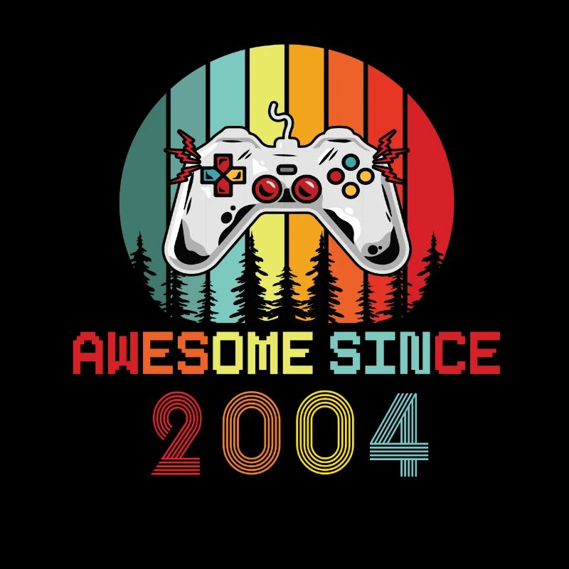 Awesome Since 2004 Geburtstag 2004 Vintage 2004