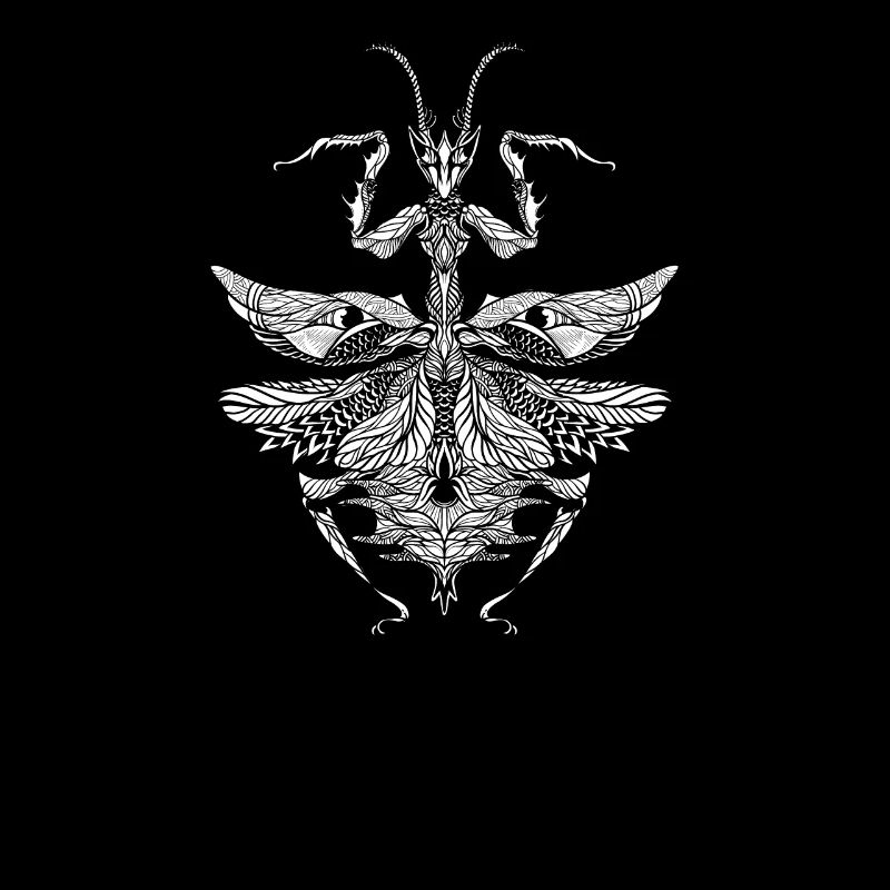 Praying Mantis I Mantis Insect Motif