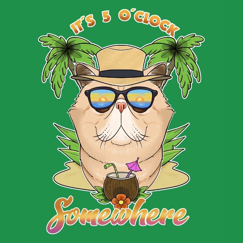 It Is 5 OClock Somewhere Drinking Exotic