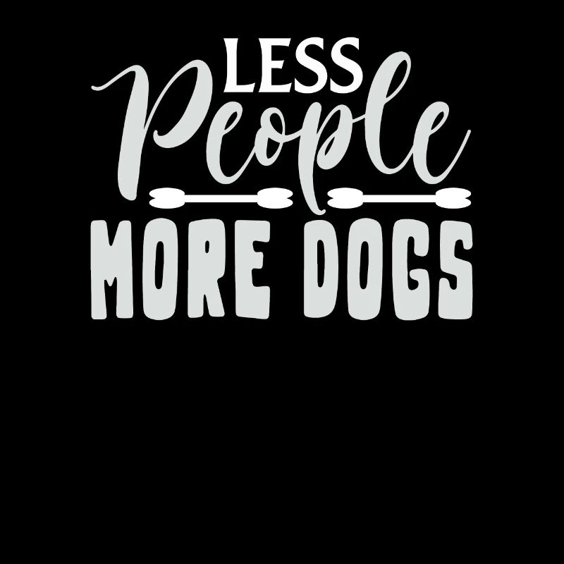 Moins de gens plus de chiens