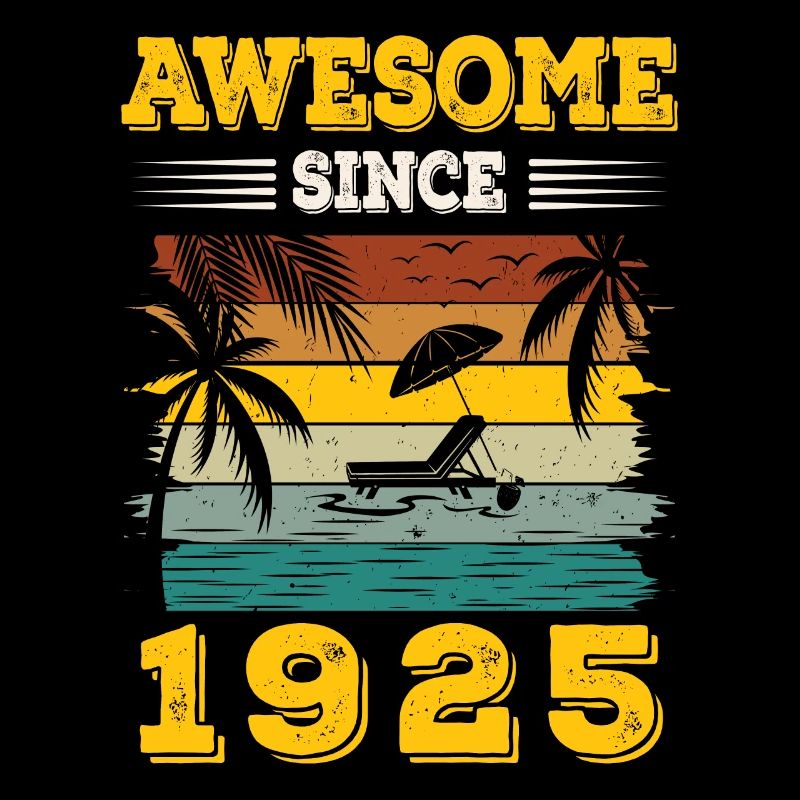 Awesome Since 1925 Vintage Birthday gift
