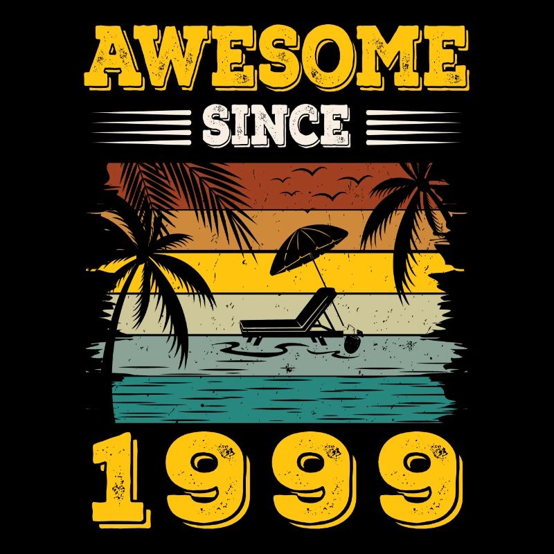 Awesome seit 1999 Vintage Geburtstagsgeschenk