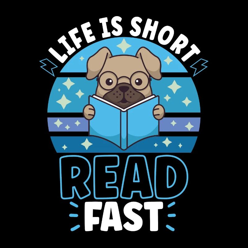 Book Reader Reading Literature Bookworm Gift Idea