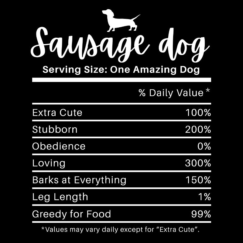 Wurst Hunde Nährwerte Hartnäckiger Dackel