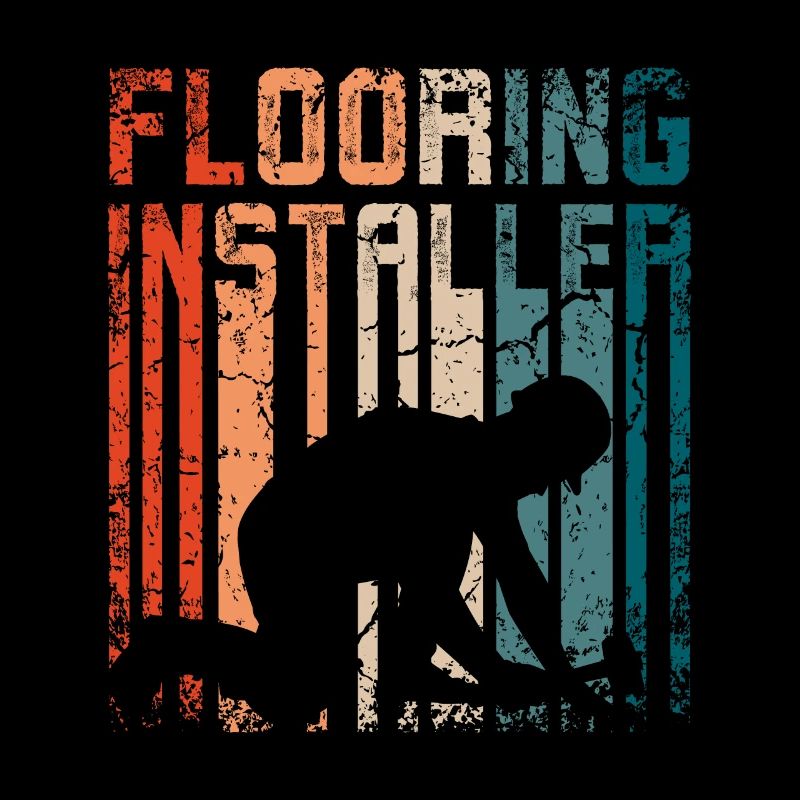 Retro vintage flooring installer