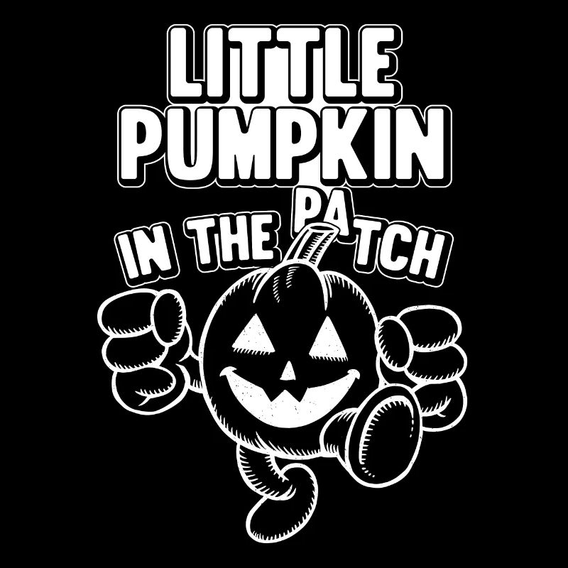 Little Pumpkin In The Patch - Halloween Pumpkin