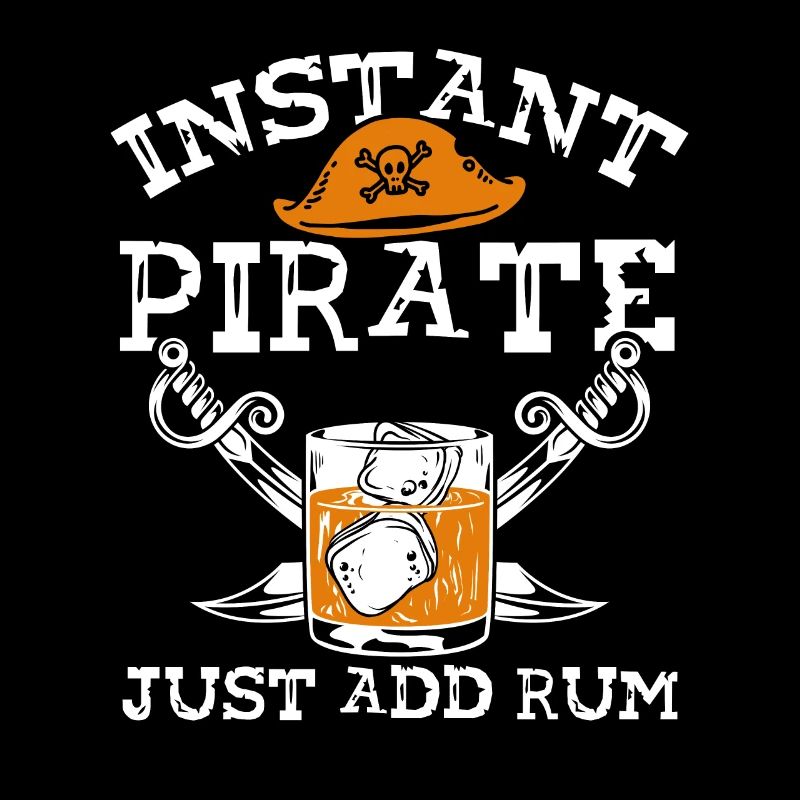 Pirate ajoute simplement du rhum