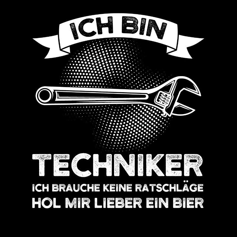 Techniker Bier Technik Geschenk