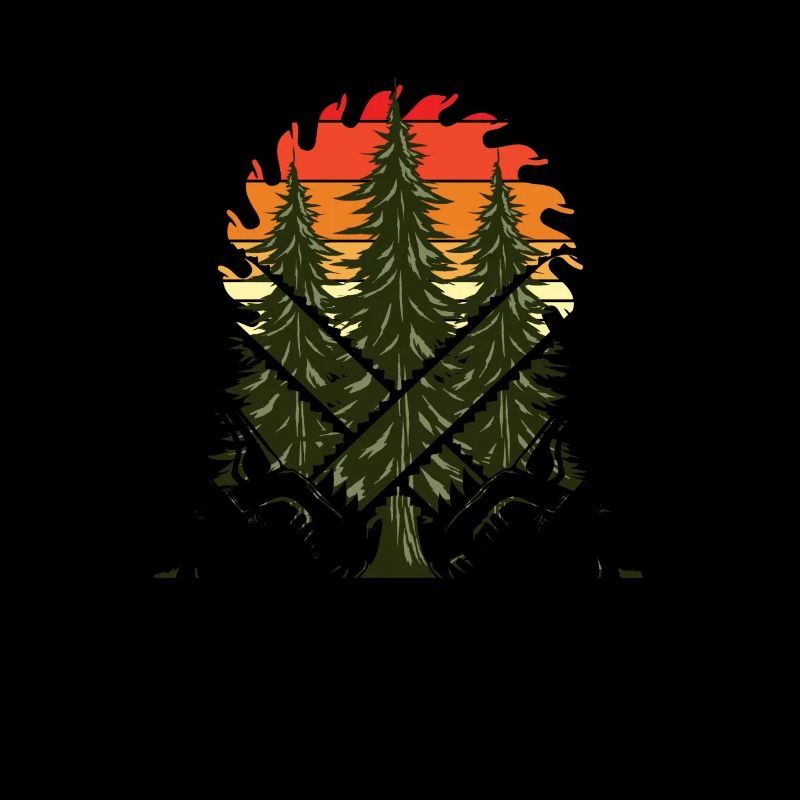 Tronçonneuse Axe Forester Bûcheron Scie Chaîne