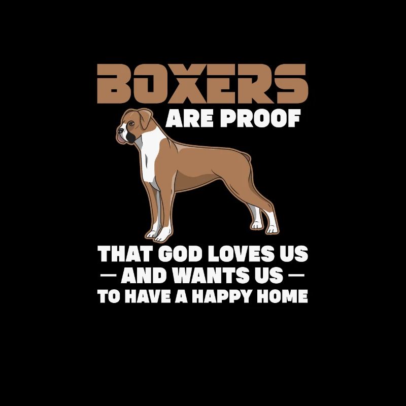 Boxer Hund Hunde Deutscher Boxer Geschenk