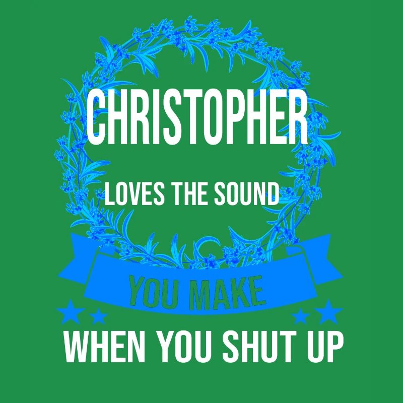 Vorname Christopher Name Christopher Geschenk