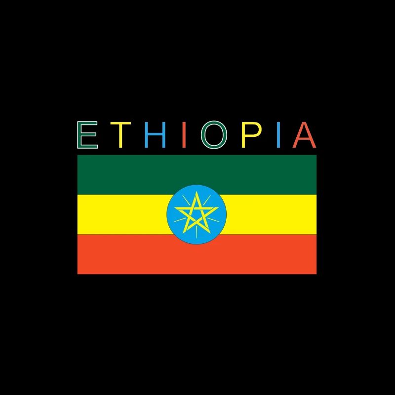 Ethiopie Drapeau Afrique