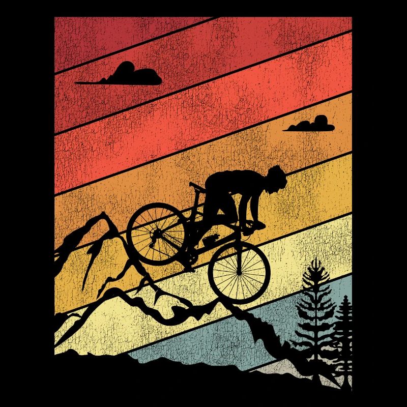 Drôle de vélo de route à vélo