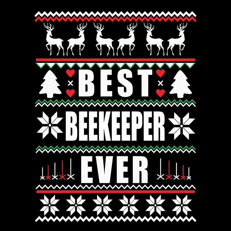 Funny Ugly Christmas Best Imker Ever