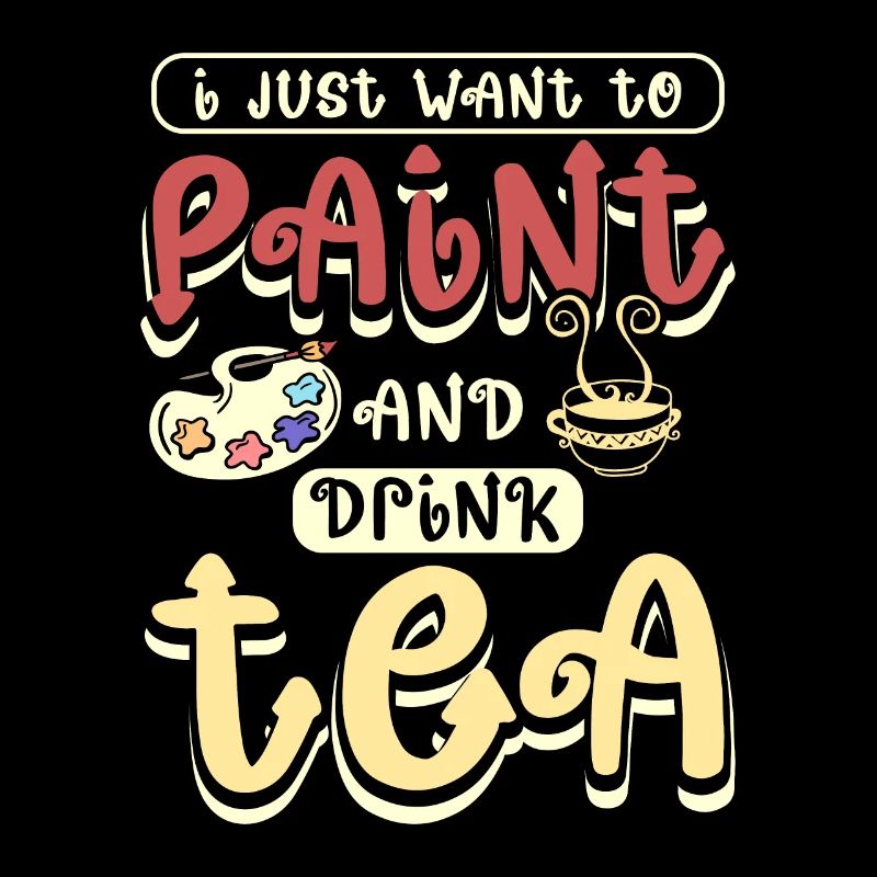 Paint and drink tea