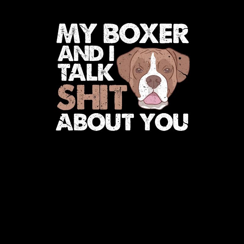Boxer Hund Hunde Deutscher Boxer Geschenk