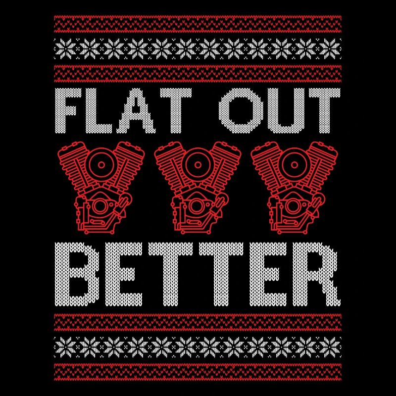 Ugly Christmas Engine Car Tuning - Flat Out Better