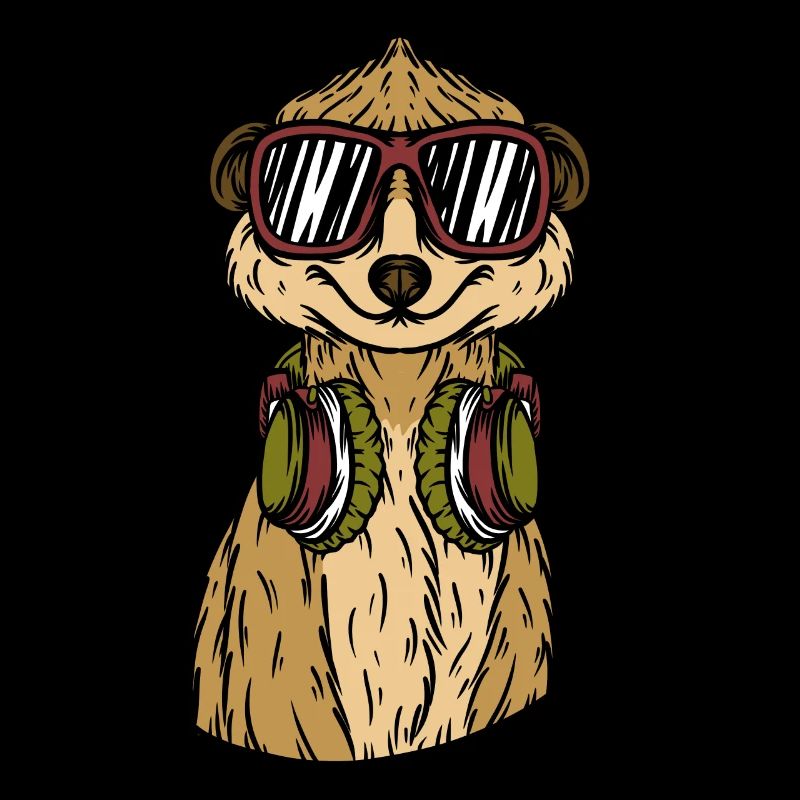 Erdmännchen Sonnenbrille