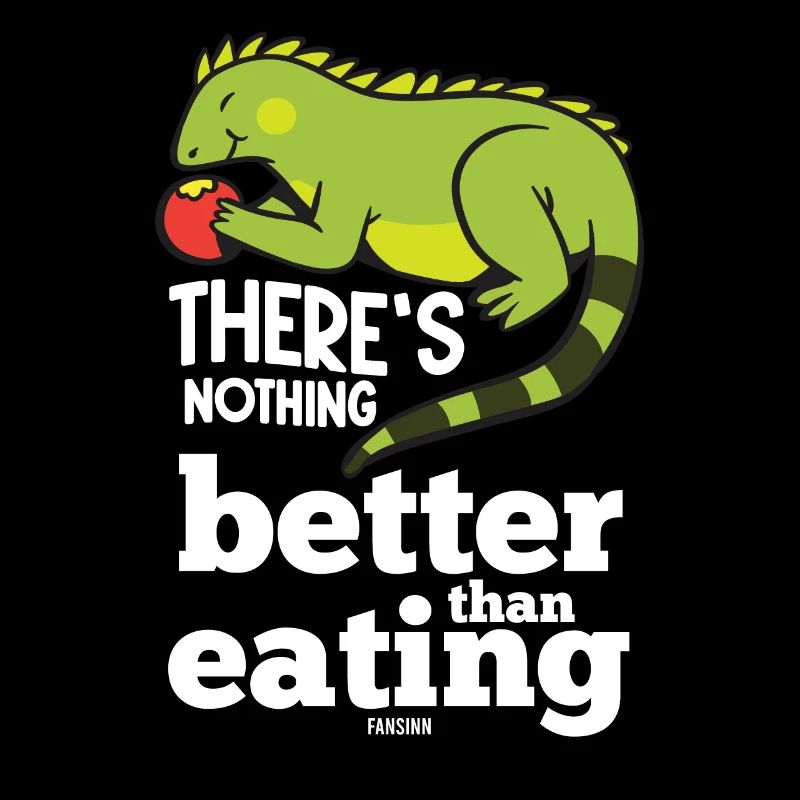 hungry iguana