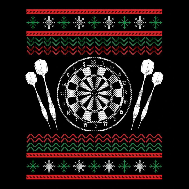 Jeu de fléchettes et fléchettes pour Noël