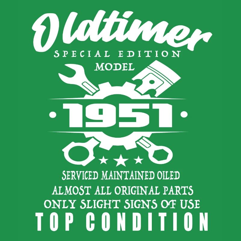 Oldtimer Special Edition Model 1951 Birthday