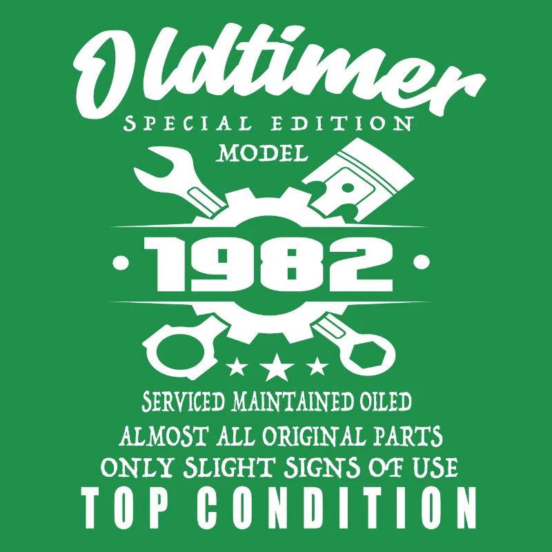 Oldtimer Special Edition Model 1982 Birthday