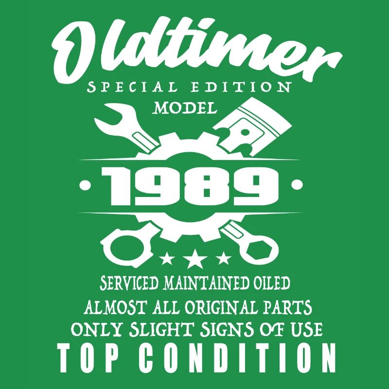 Oldtimer Special Edition Model 1989 Birthday