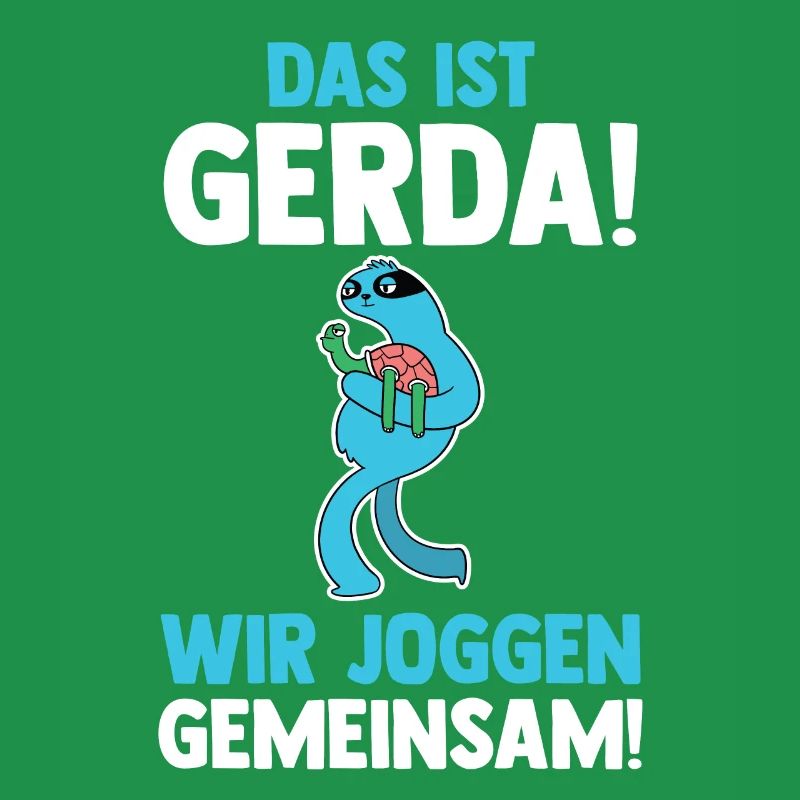 This is Gerda we jog together Sloth
