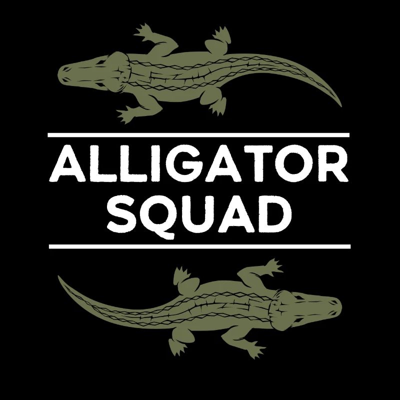 Aligator Squad Wildtier Sumpfkrokodilabenteuer