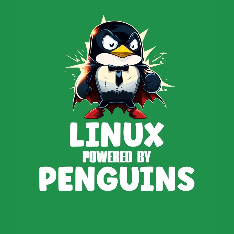 Linux Powered By Penguins
