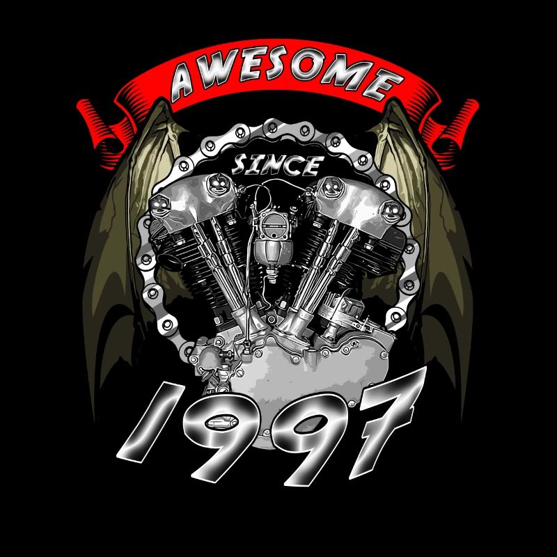 Awesome since 1997, Biker Geburtstag
