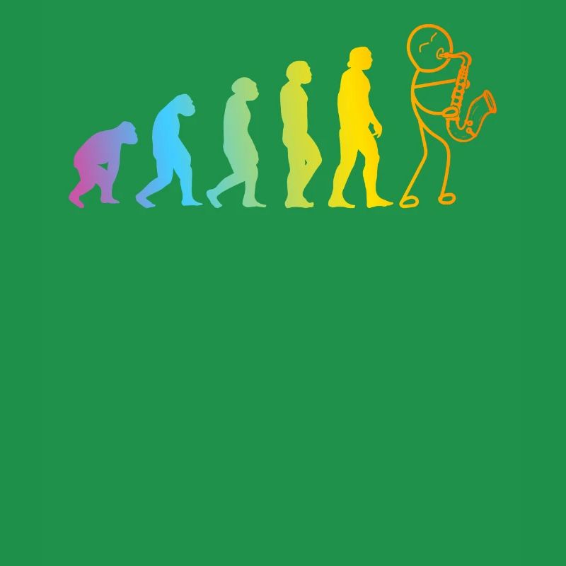 Saxophone Player Evolution Saxophone Saxophonist E