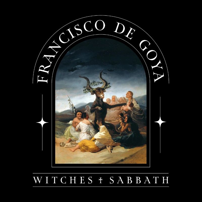 Francisco de Goya Design Hexensabbat Horror Gothic