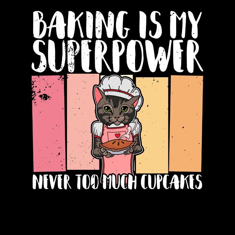 Katze Hobbybäcker Dessert Backen Bäcker