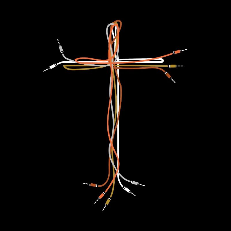 Jesus Cross Cable AUX Audio Cable