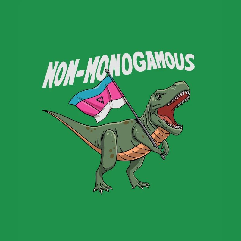 Threesome: Non-monogamous Trex polyamorous
