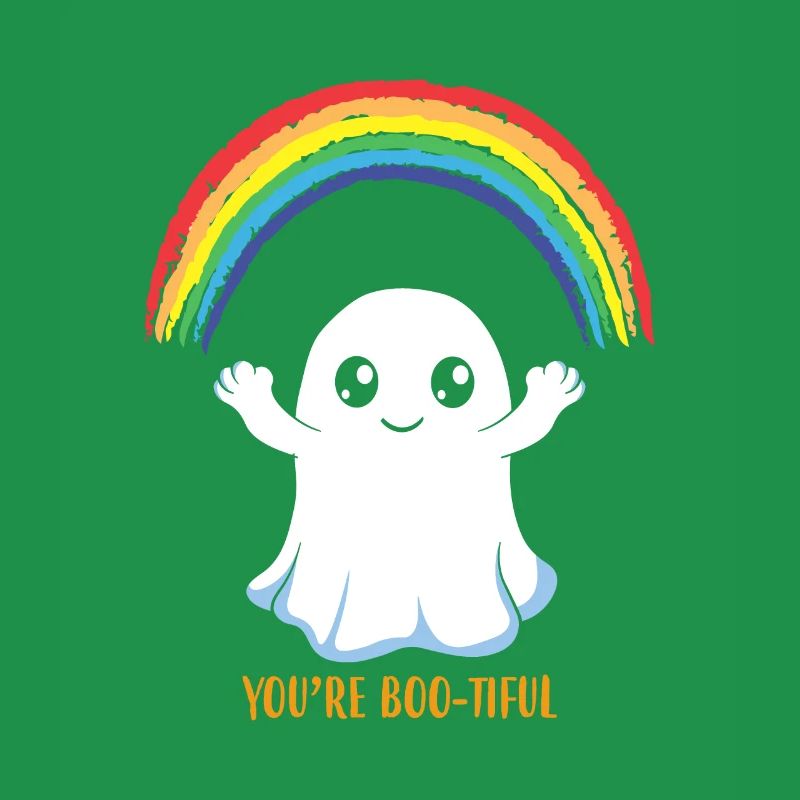 You're Bootiful Ghost Rainbow Ghost