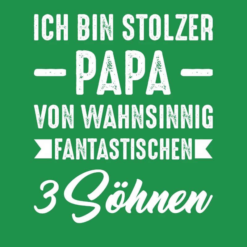 Papa 3 Söhne Papas Geschenk