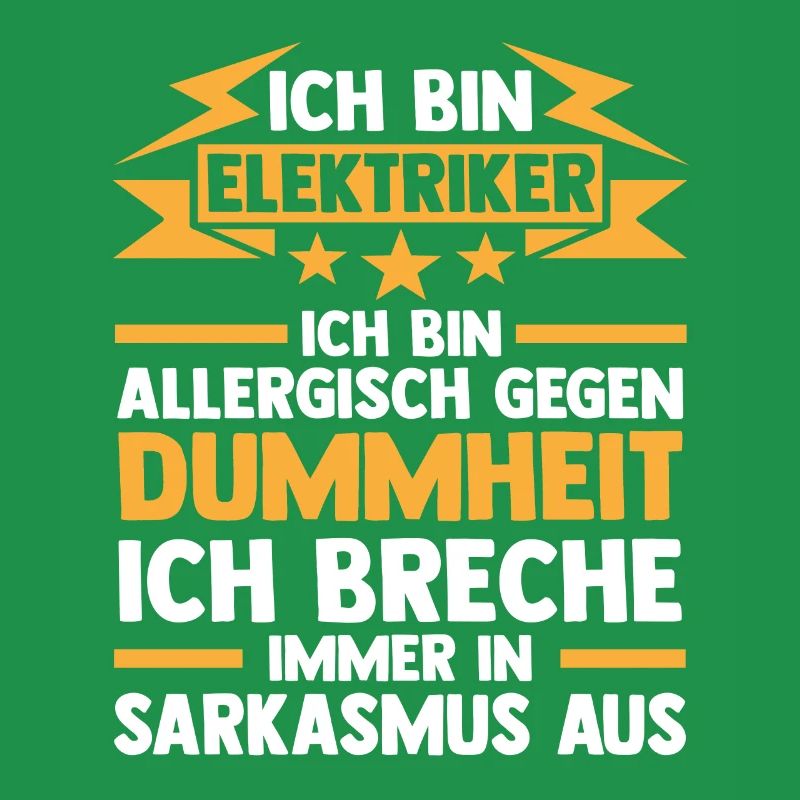 Elektriker Beruf Elektroarbeiter Geschenk