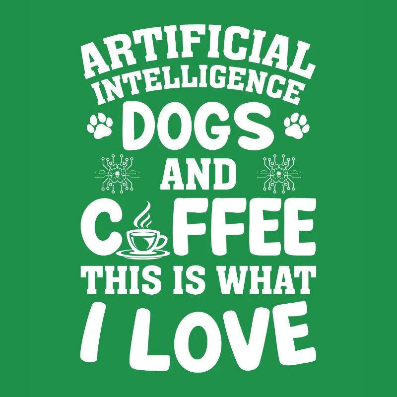 Artificial Intelligence Dogs And Coffee - Artifici