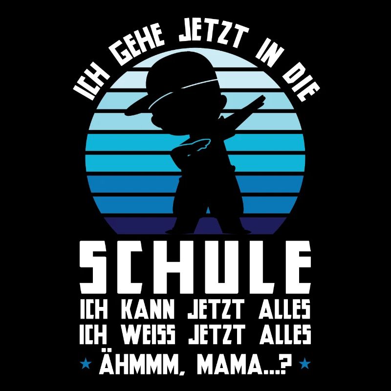 Schulkind Dabbing Schulstart Geschenk